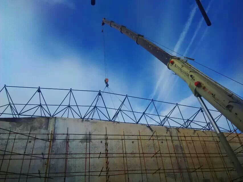 资阳食堂网架结构工程